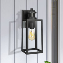 Portfolio motion activated wall outlet lantern